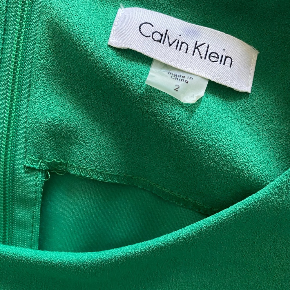 Calvin Klein Green Dress